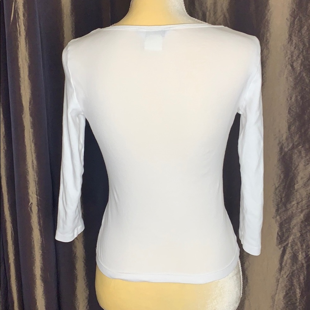 Top with faux rhinestone - Picture 3 of 4